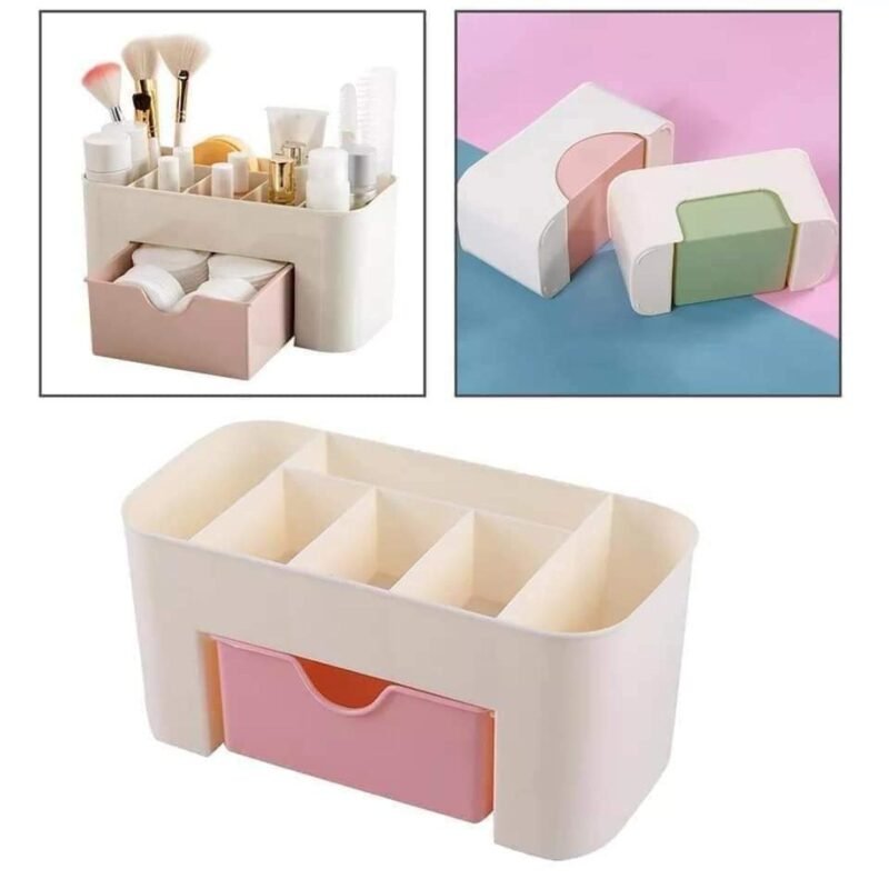 WhatsApp Image 2026-06-29 at 11.58.10 AM Multi-Function Desktop Organizer Box with Drawer - Image 1