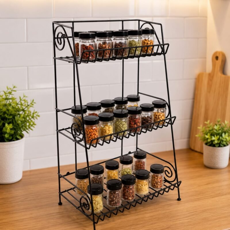WhatsApp Image 2026-07-02 at 12.12.43 PM 3-Tier Kitchen Spice Organizer - Image 1