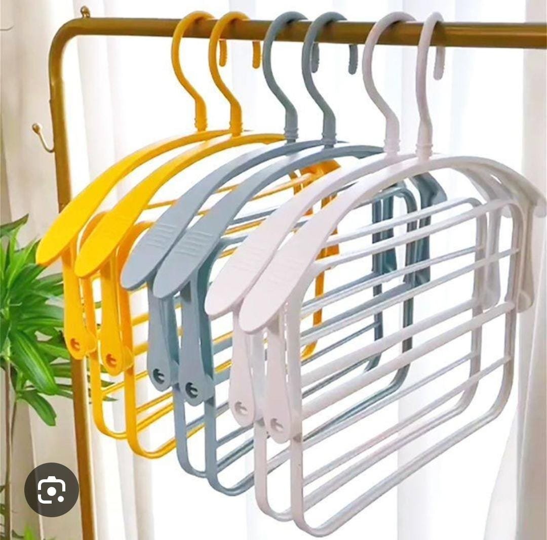 WhatsApp Image 2026-09-27 at 12.37.07 PM 3 pis Multifunctional Folding Hanger - - Image 1